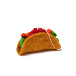 Felt Taco Ornament