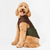 Foggy Dog Olive Reversible Dog Jacket
