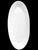 Large Oval Serving Platter - White