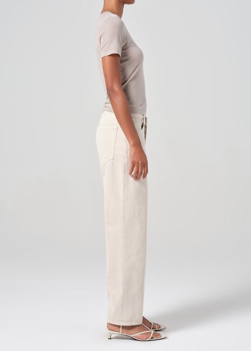 V-Waist Baggy - Scone