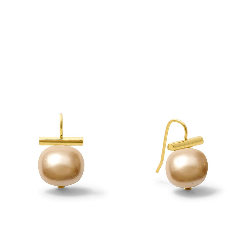 Classic Forever Fave Pebble Pearl Earrings - Medium