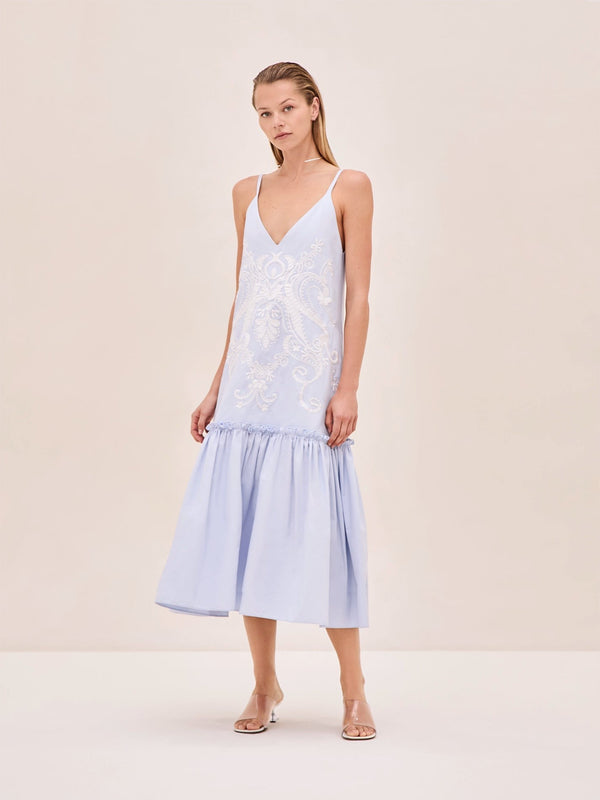 Aniya Dress - Light Blue Rhapsody