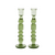 Provence 9" Candlestick Set - Basil