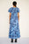 Banjanan Ira Dress - Bibi Rose Clematis