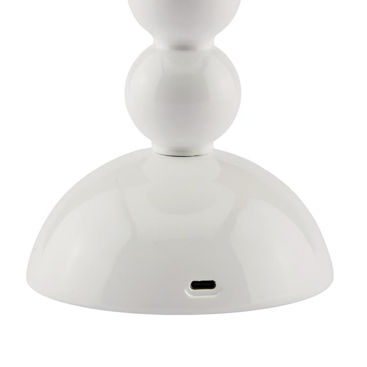 Lacquer Rechargeable Bobbin LED Lamp