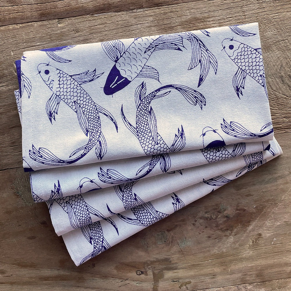 Fish Pond Napkin Set