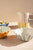 Orange Scallop Edge Hearts Cereal Bowl