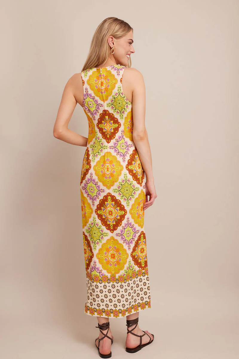 Hugo Midi Dress - Mandala Turtledove