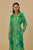 Green Macaw Scarf Chemise Dress