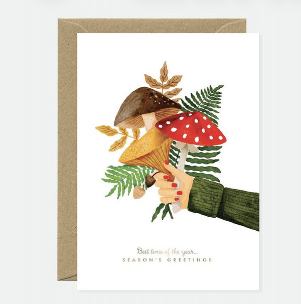 Winter Bouquet Holiday Card