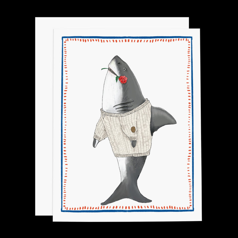 Sharky Love Greeting Card