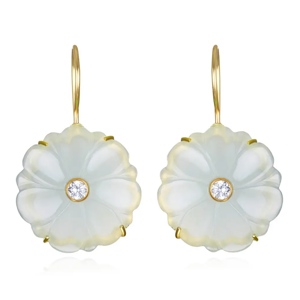 Magnolia Earring - Sage