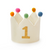 Dog Birthday Crown & Numbers Set