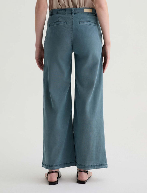 AG Jeans Caden Wide Leg Trouser - Sulfur Slate Storm