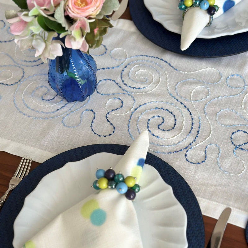 Aurora Table Runner - Blue