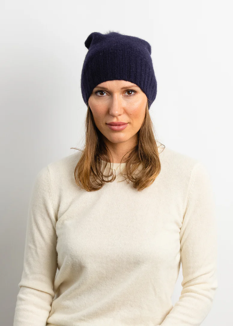 Classic Cashmere Slouchy Beanie