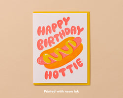 Happy Birthday Hottie Card