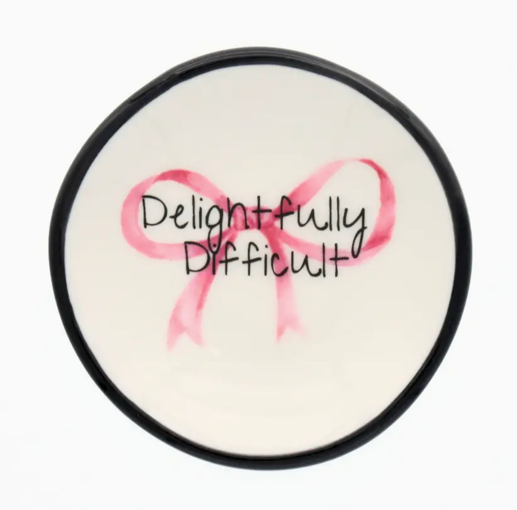 Delightfully Difficult Bow Ring Dish