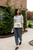 Ximena Stripe Sweater - Oatmeal Heather/Turbulence