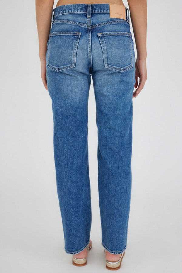Moussy Willowen Straight - Blue