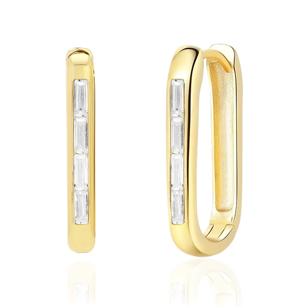 Baguette Oval Rectangle Huggies
