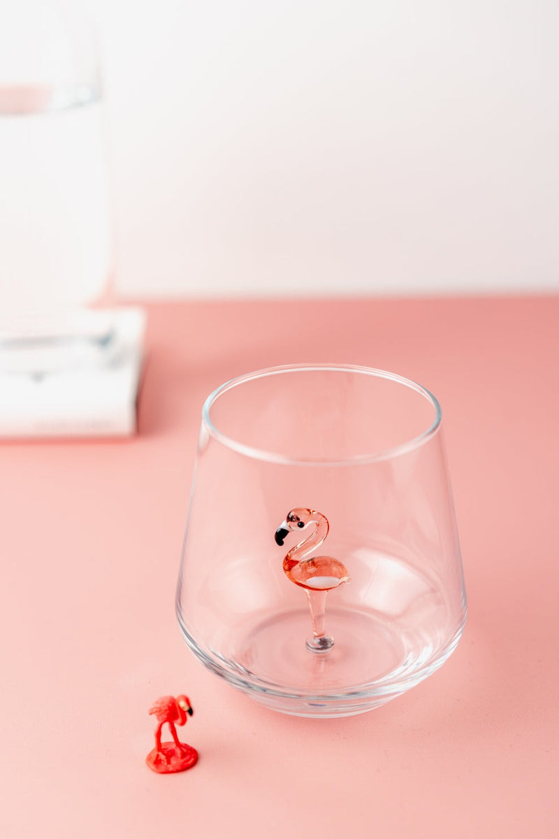 Tiny Animal Drinking Glass