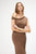 Sophie Rue Arlette Twist Dress - Brown