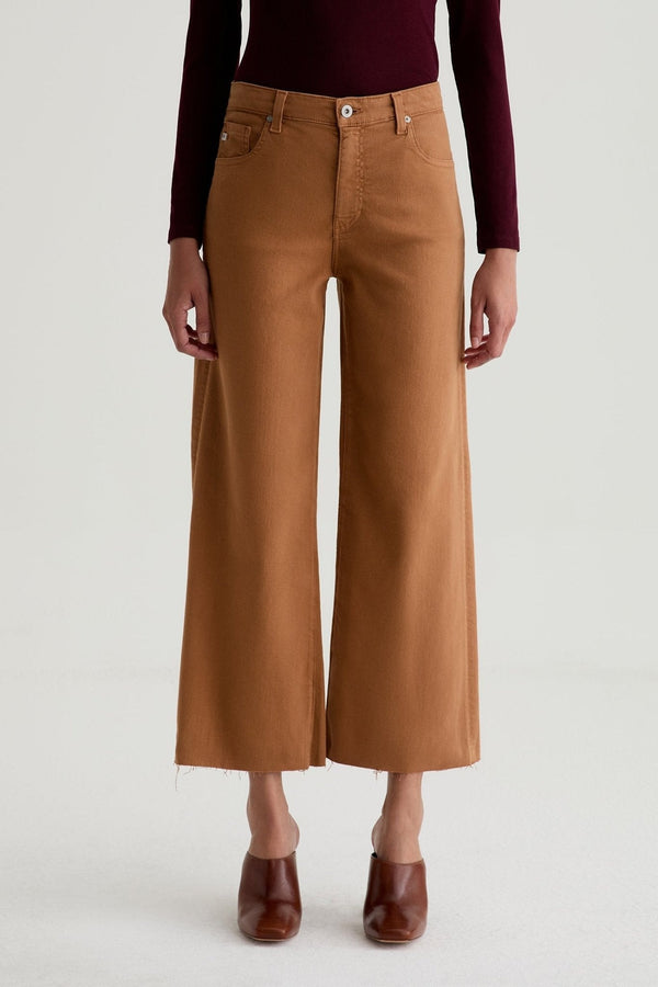 Saige Wide Leg Crop - Ginger