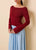 Ambrio Dress - Sangria/Nordic Fog
