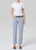 Anissa Straight Leg - Mar Stripe