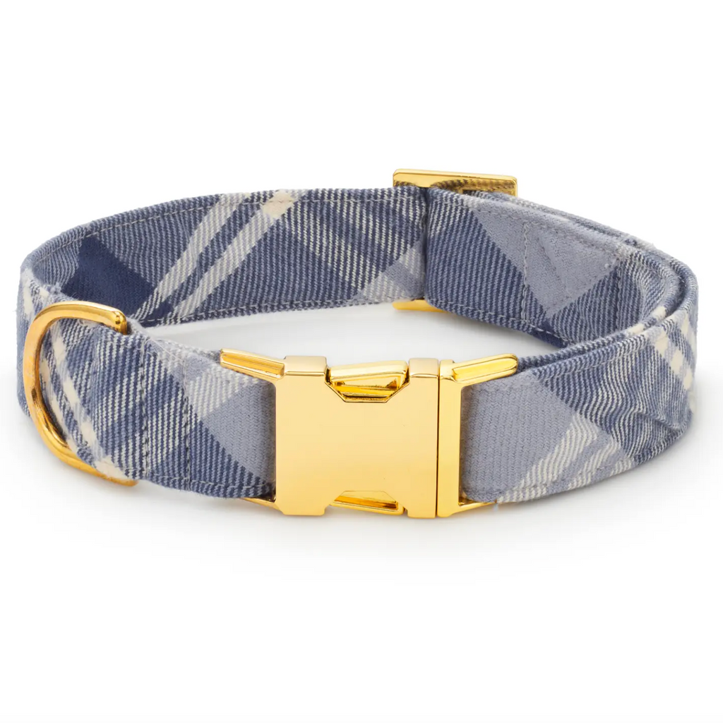 Foggy Dog Hawthorne Plaid Flannel Dog Collar