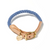 Up-Cycled Rope Pet Collar - Blue Jean