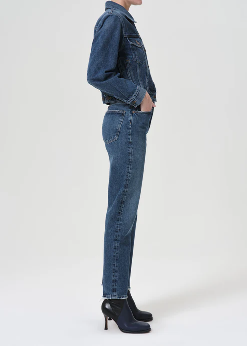 90's Pinch Waist High Rise Straight - Range