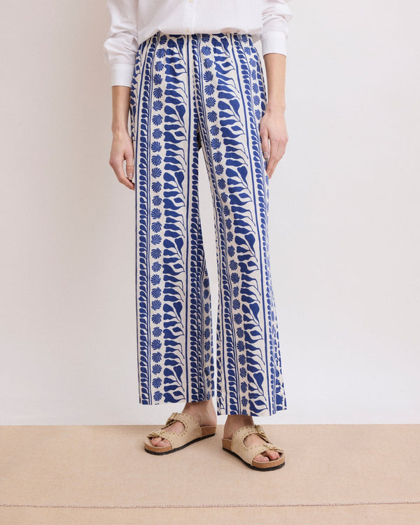 Palerme Pant - Blue Shell