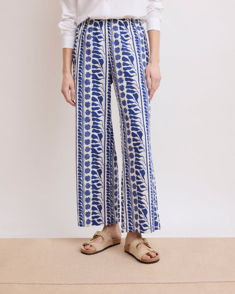 Palerme Pant - Blue Shell