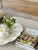 Large Wavy Melamine Platter - White