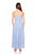 Stripe Smocked Waist Tube Maxi Dress - Sailor
