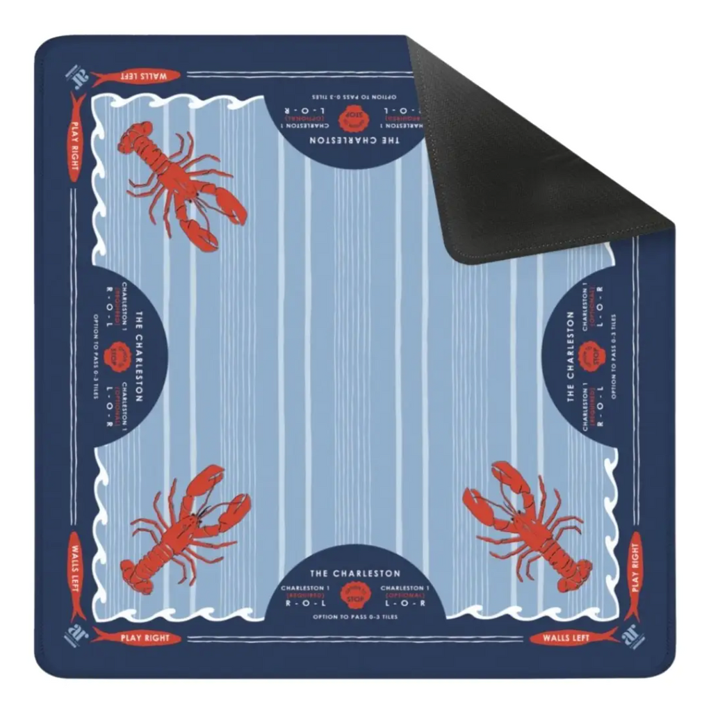 Harbor House Mahjong Mat - Coastal Lobster