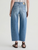 Hattie High Rise Barrel Crop - Helios
