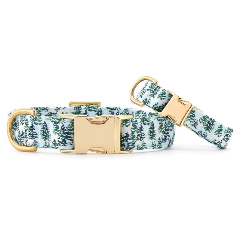 Gray Malin x TFD Snowy Pines Dog Collar