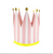 Mixed Striped Party Crowns