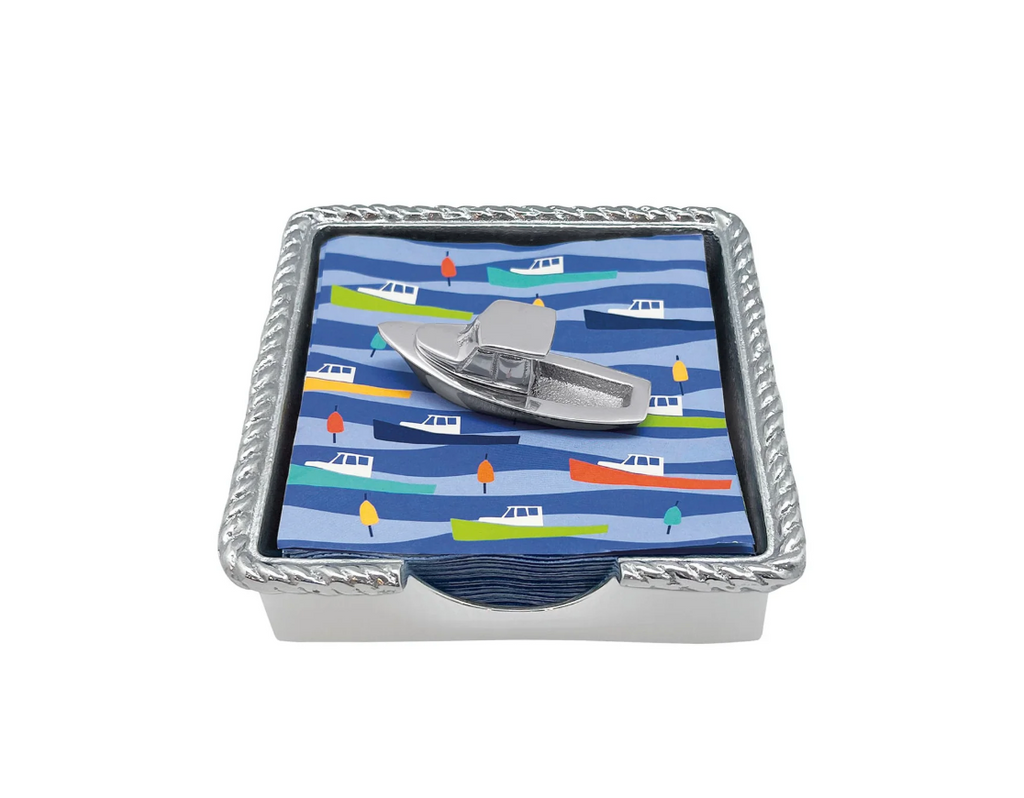 Motorboat Rope Napkin Box