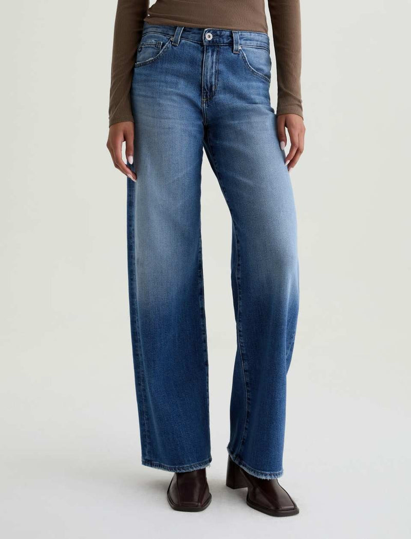 AG Jeans Adria Low-Rise Wide Leg - Headline