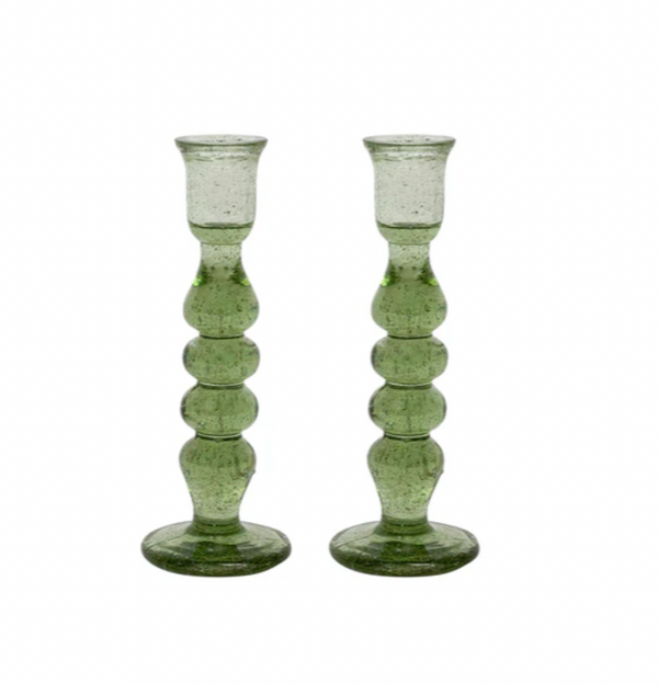 Provence 7" Candlestick Set - Basil
