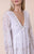 Juliet Dunn Mosaic Mirror V-Neck Mini Dress - White