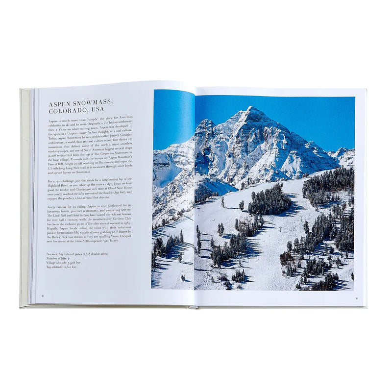 Leather Bonded Ultimate Ski Book