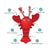 Feelin' Claw-Some Lobster Floating Dog Toy