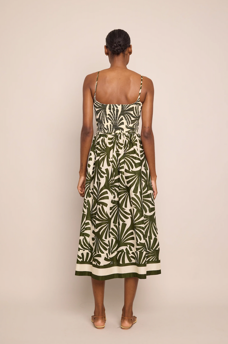 Carmen Dress - Catalina Olive