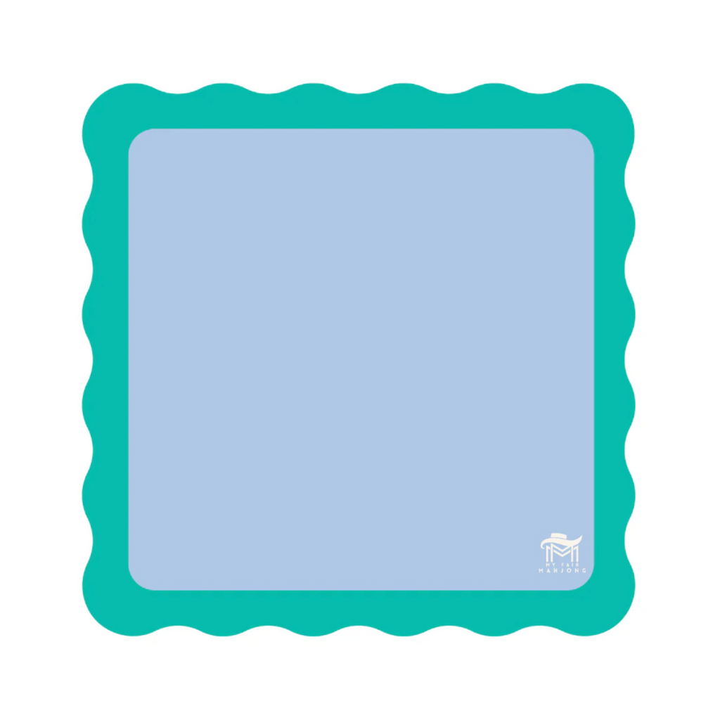Large Scallop Edge Mahjong Mat