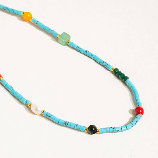 Callie Necklace - Turquoise